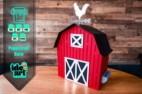 3d Barn Papercraft: Graphics & Crafts Review