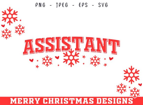 Assistant Christmas Decorative SVG: Graphics & Crafts