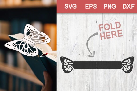 Butterfly Foldable Bookmark SVG: Crafts & Graphics Review