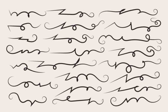 Curls Squiggle Elegant Swirl Flourish Review