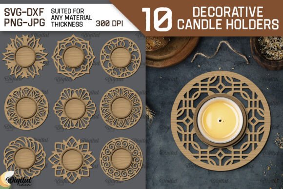 Decorative Candle Holder LaserCut Bundle Review