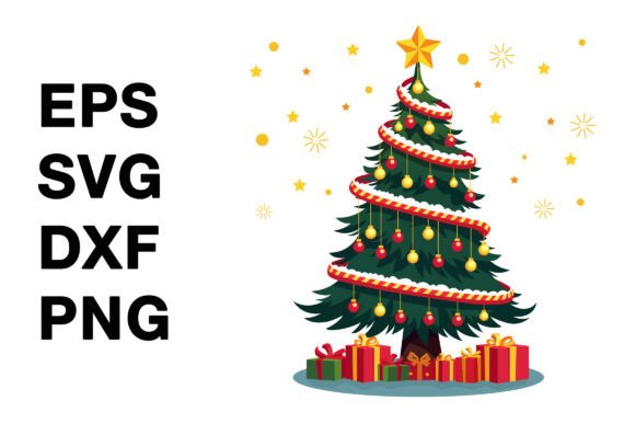 Decorative Christmas Tree Illustration Review