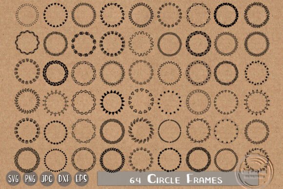 Decorative Frames, Hand Drawn Circles Review