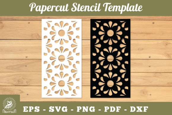 Decorative Papercut Stencil SVG 3 Review