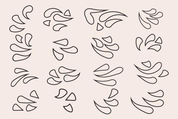 Doodle Outline Ray Burst: Graphics & Decorative Elements Review