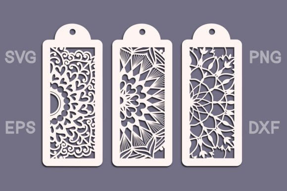 Geometrical Mandala Bookmarks 3 SVGs Review