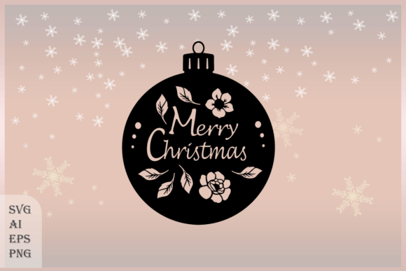 Merry Christmas Decorative Ball: Graphics & Crafts Review