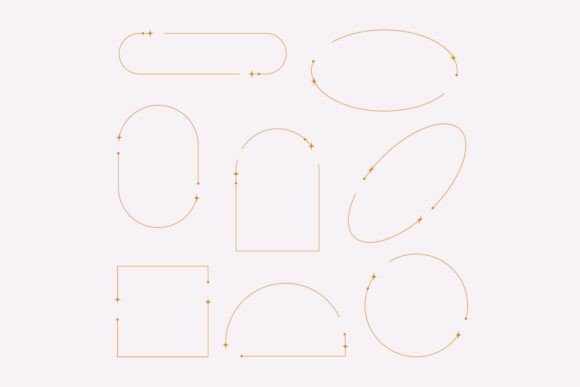 Modern Decorative Border Creative Design Graphics & Icons