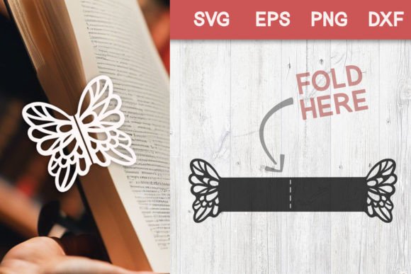 Ornamental Butterfly Bookmark SVG Review