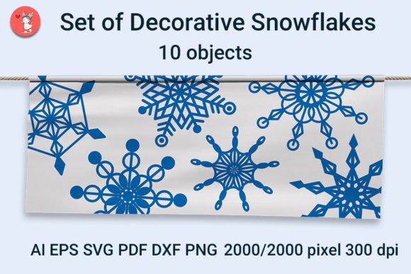 Snowflake Graphics: Decorative Elements Review