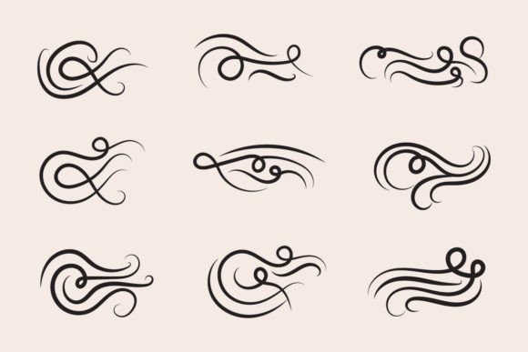 Vintage Filigree Swirls Elegant Divider Graphics Review